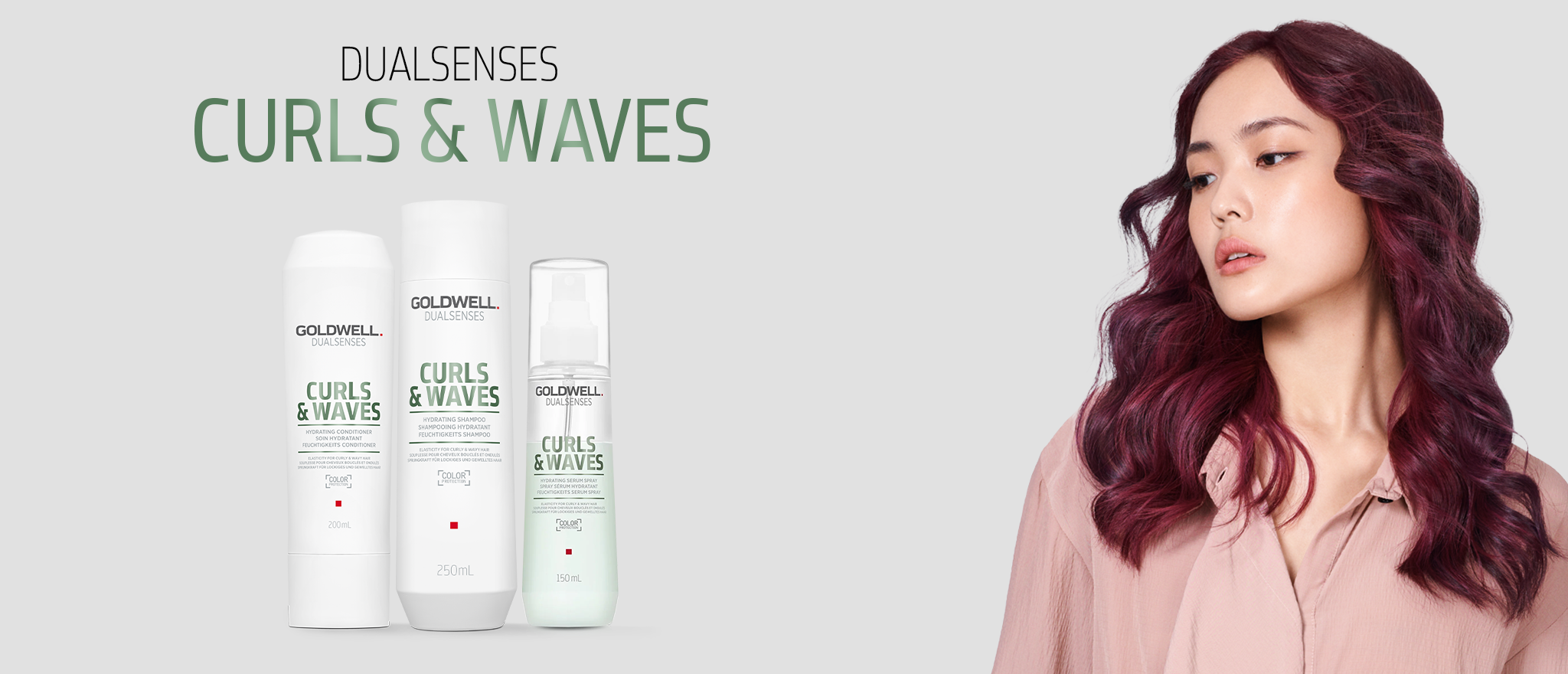 GOLDWELL CURLS & WAVES