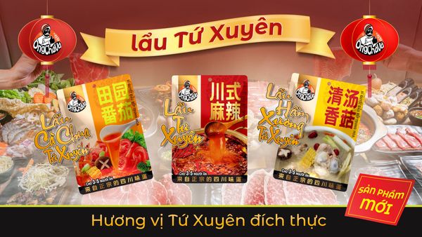 KHÁM PHÁ HƯƠNG VỊ LẨU TỨ XUYÊN ĐA DẠNG NGAY TẠI NHÀ !
