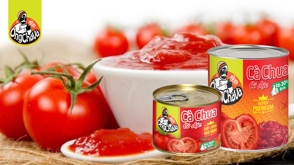 SỐT CÀ CHUA CÔ ĐẶC - GIA VỊ TIỆN LỢI CHO CĂN BẾP CỦA BẠN