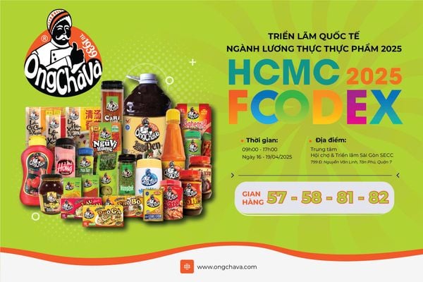 ÔNG CHÀ VÀ CHÍNH THỨC GÓP MẶT TẠI HCMC FOODEX 2025 - LAN TỎA TINH HOA GIA VỊ VIỆT ĐẾN NGƯỜI TIÊU DÙNG TRÊN TOÀN CẦU