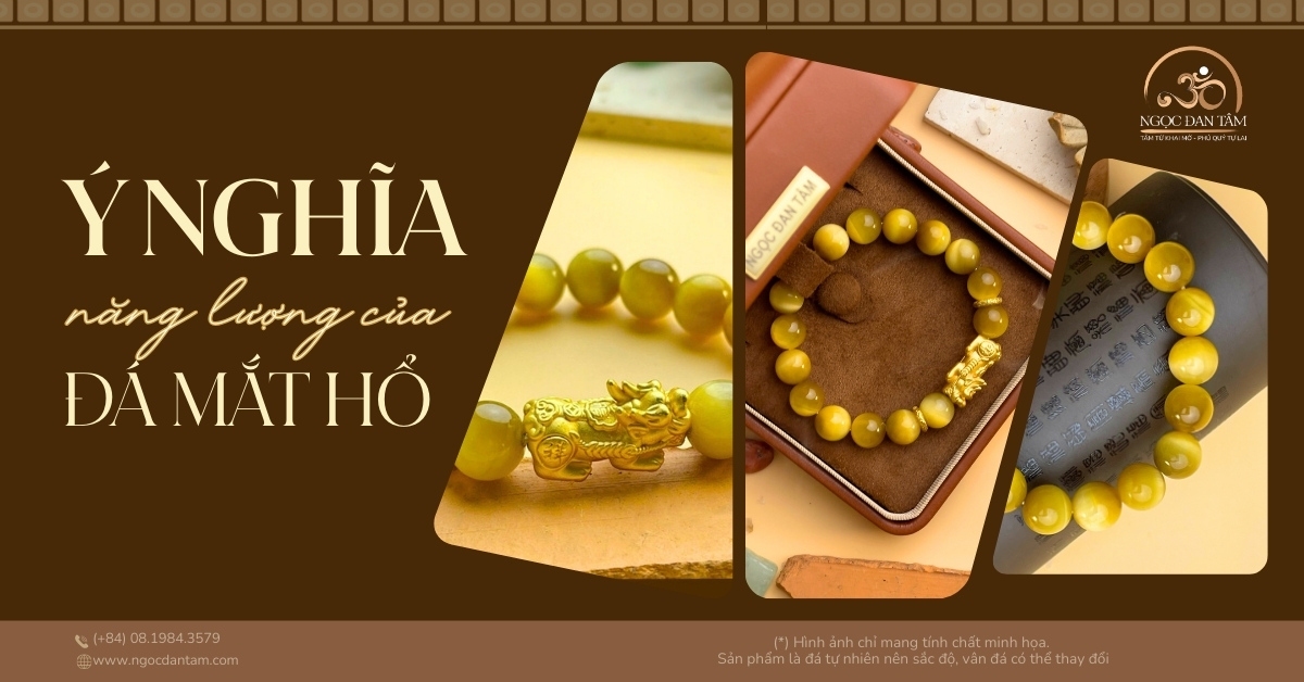 Ý nghĩa năng lượng của đá mắt hổ: Vì sao người thành công thường chọn đeo vòng tay phong thủy này?