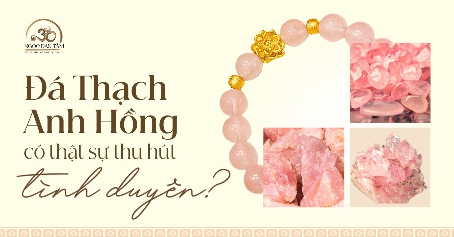 Giả Mã: Đá Thạch Anh Hồng Có Thật Sự Thu Hút Tình Duyên?