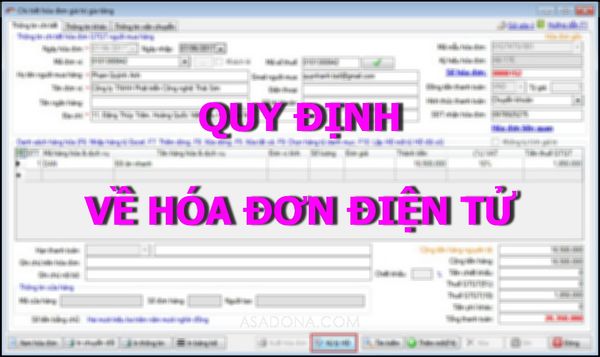 7 Nội Dung Cần Biết Quy Định Về Hóa Đơn Điện Tử Mới Nhất 2019