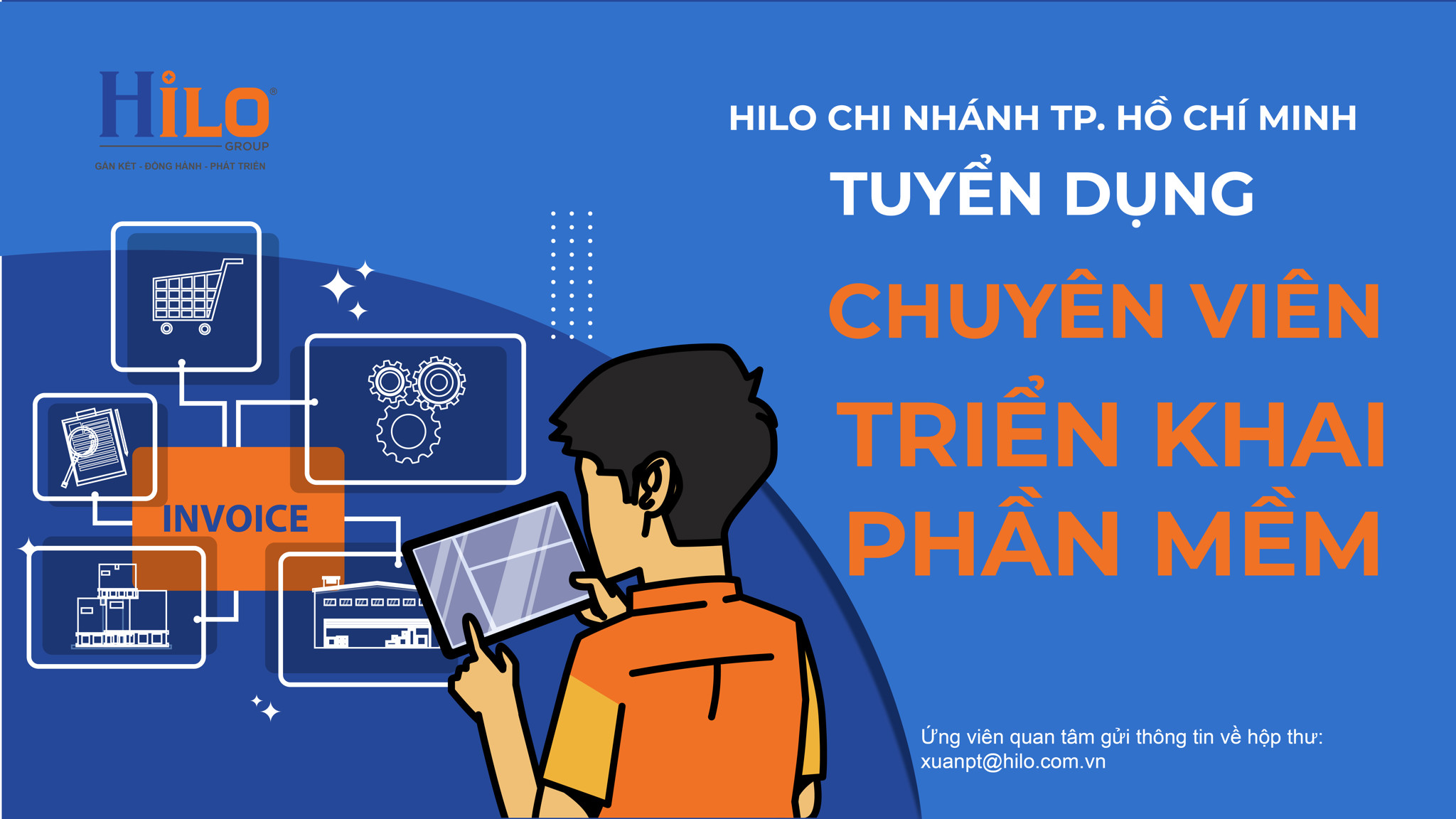 Tuyển dụng Nhân viên Triển Khai Phần Mềm