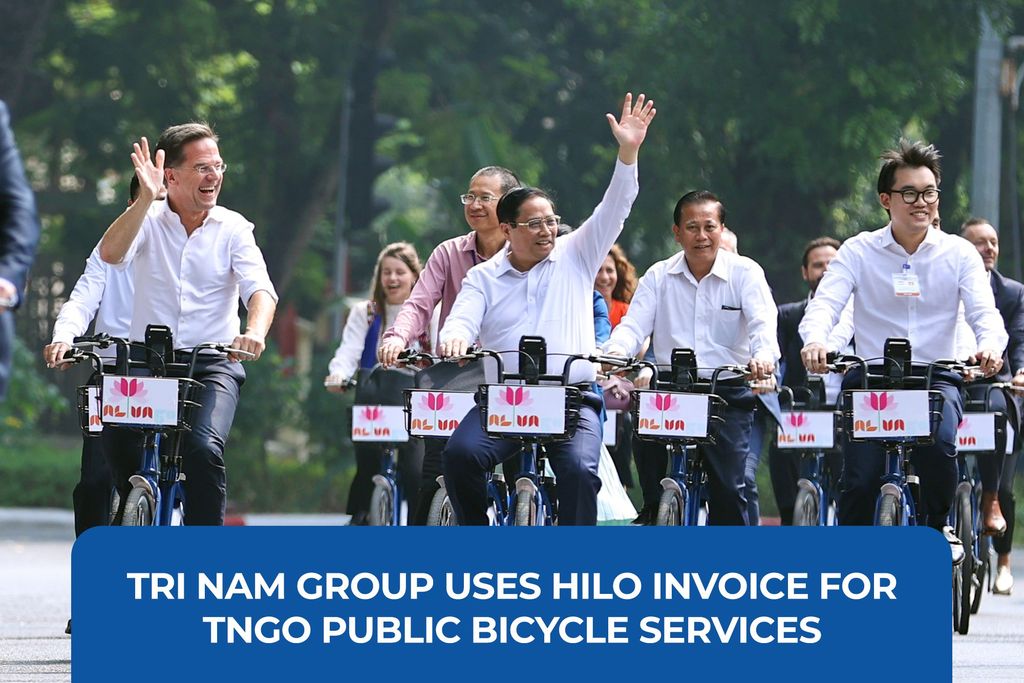 Hilo e-invoice is used for TN-Go public bicycle service