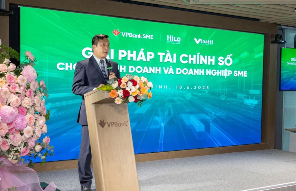 Đại diện Hilo phát biểu tại buổi tọa đàm