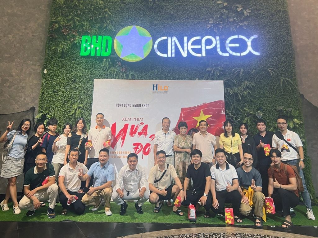 Tập thể Hilo VP Hà Nội tham gia hoạt động xem phim 