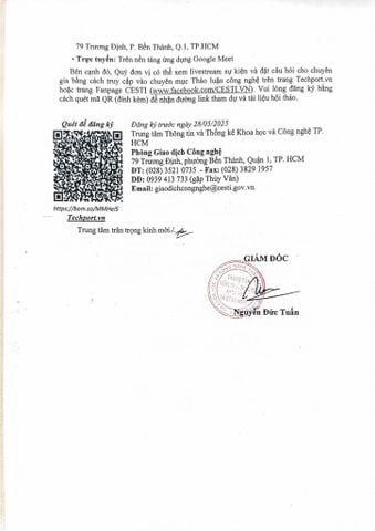 Hilo hợp tác cùng Trung tâm Thông tin và Thống kê Khoa học và Công nghệ (CESTI)