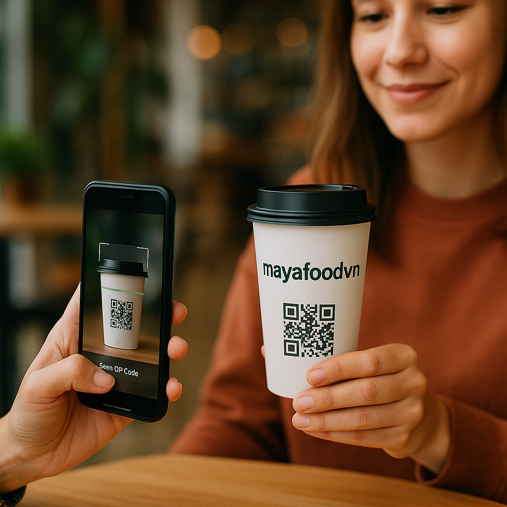 CỐC GIẤY TẠI HÀ NỘI XUẤT HIỆN LOẠI CÓ MÃ QR – THÔNG MINH HAY CHỈ LÀ XU HƯỚNG?