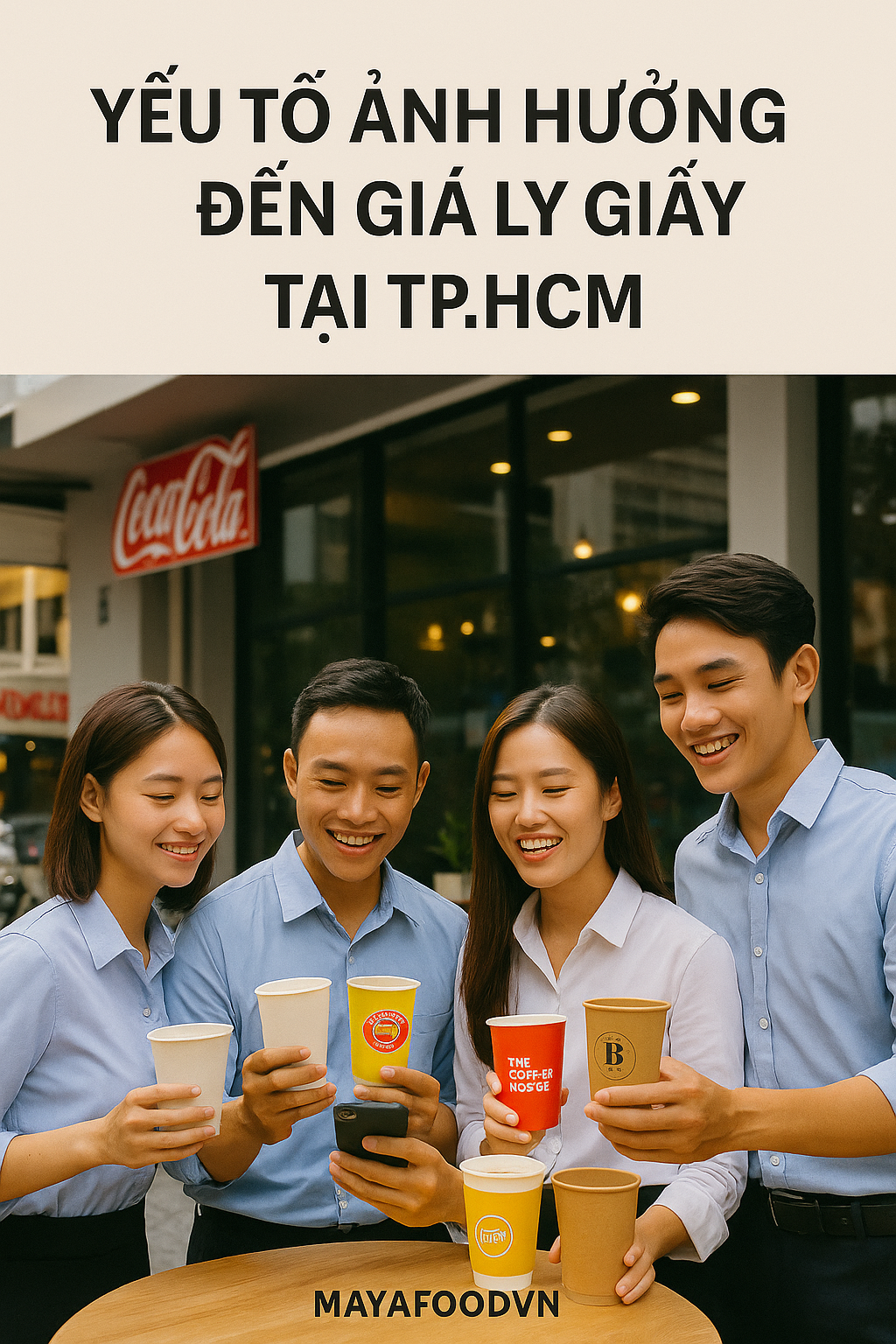 YẾU TỐ ẢNH HƯỞNG ĐẾN GIÁ LY GIẤY TẠI TP.HCM