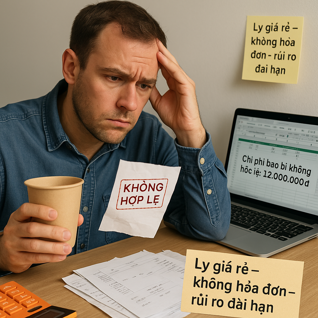 In ly giấy giá rẻ, không giấy tờ: Tiết kiệm trước – thiệt hại sau?