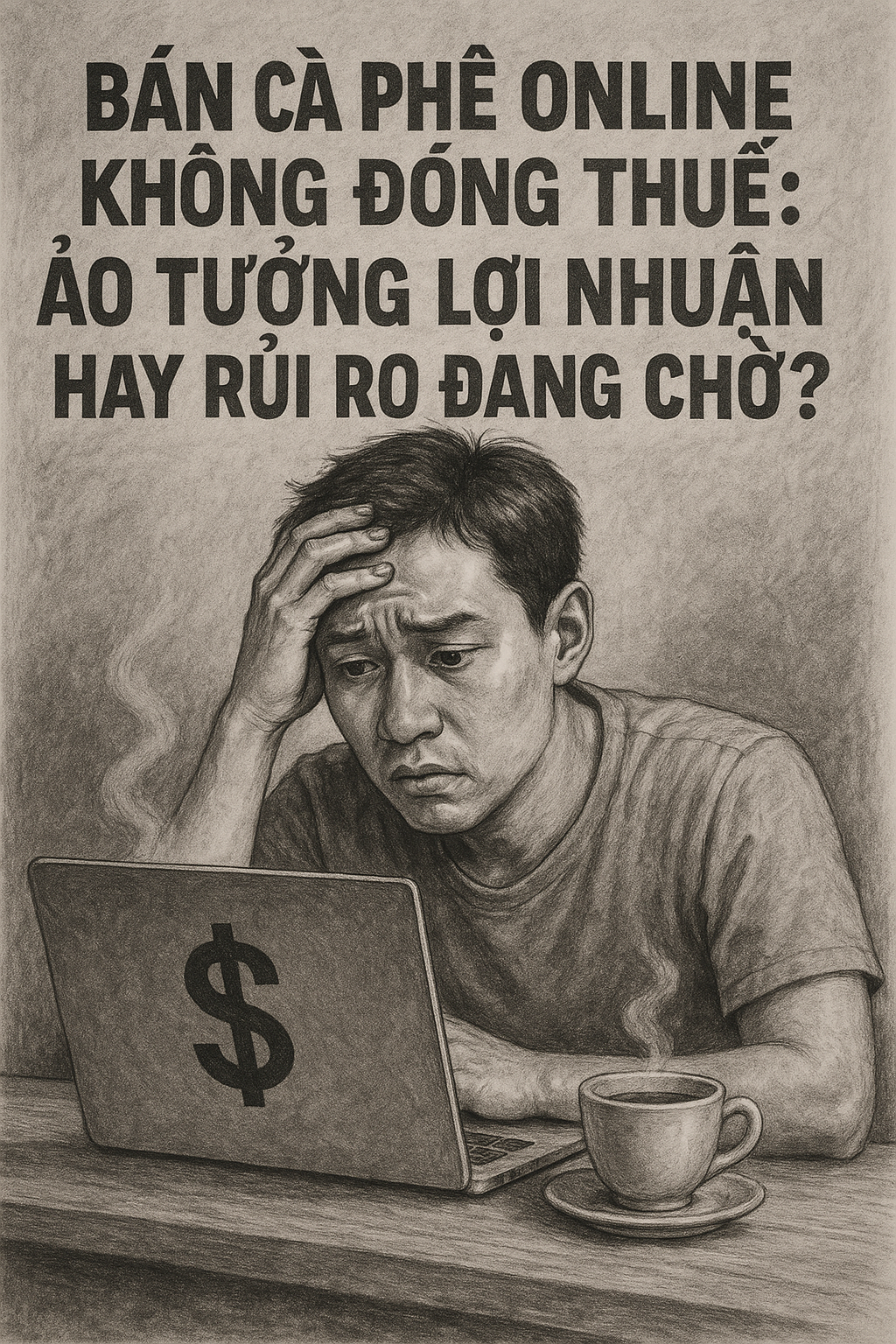 Bán cà phê online không đóng thuế: Ảo tưởng lợi nhuận hay rủi ro đang chờ?
