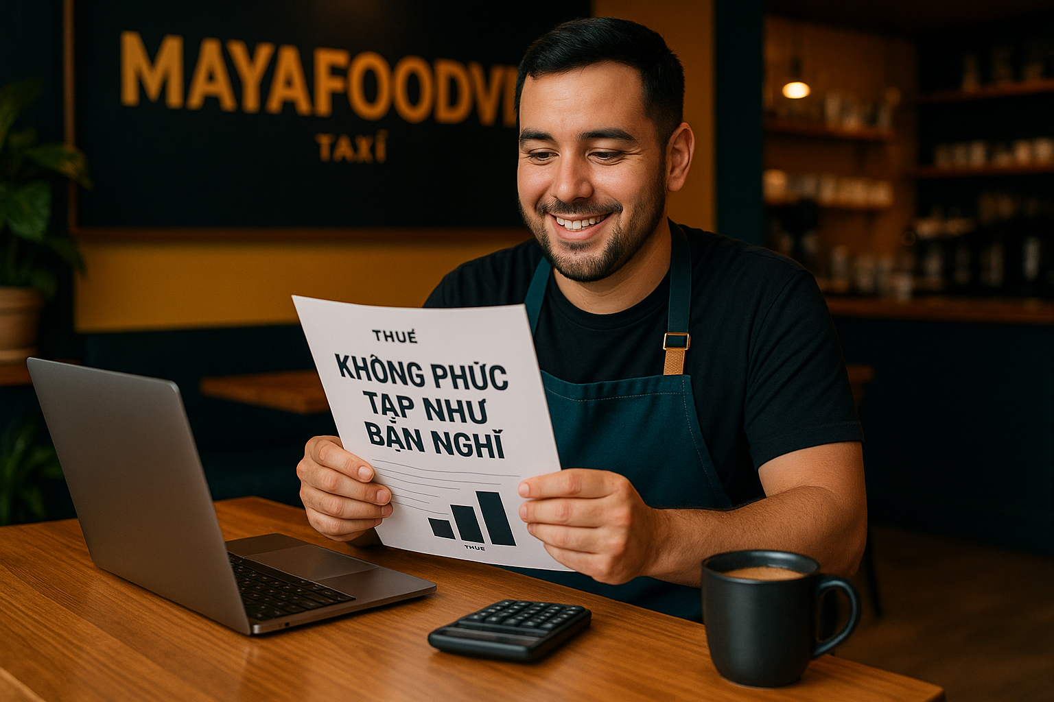 Hồ sơ thuế gọn nhẹ cho quán cà phê: Không phức tạp như bạn nghĩ