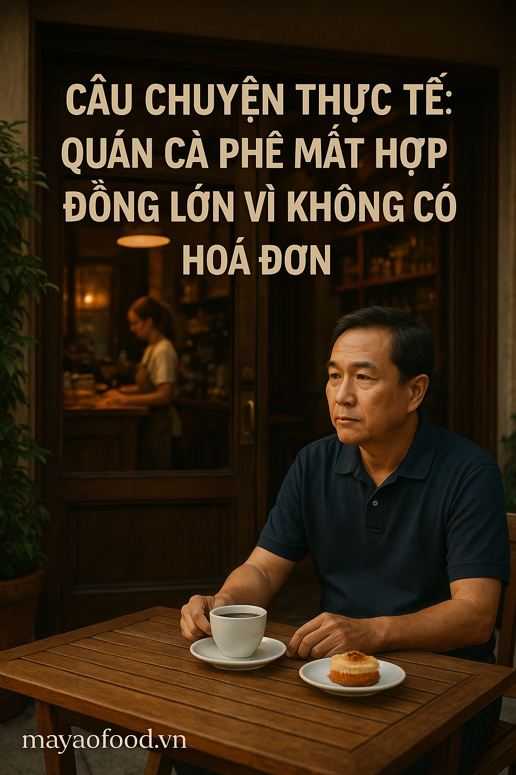 Câu chuyện thực tế: Quán cà phê mất hợp đồng lớn vì không có hoá đơn