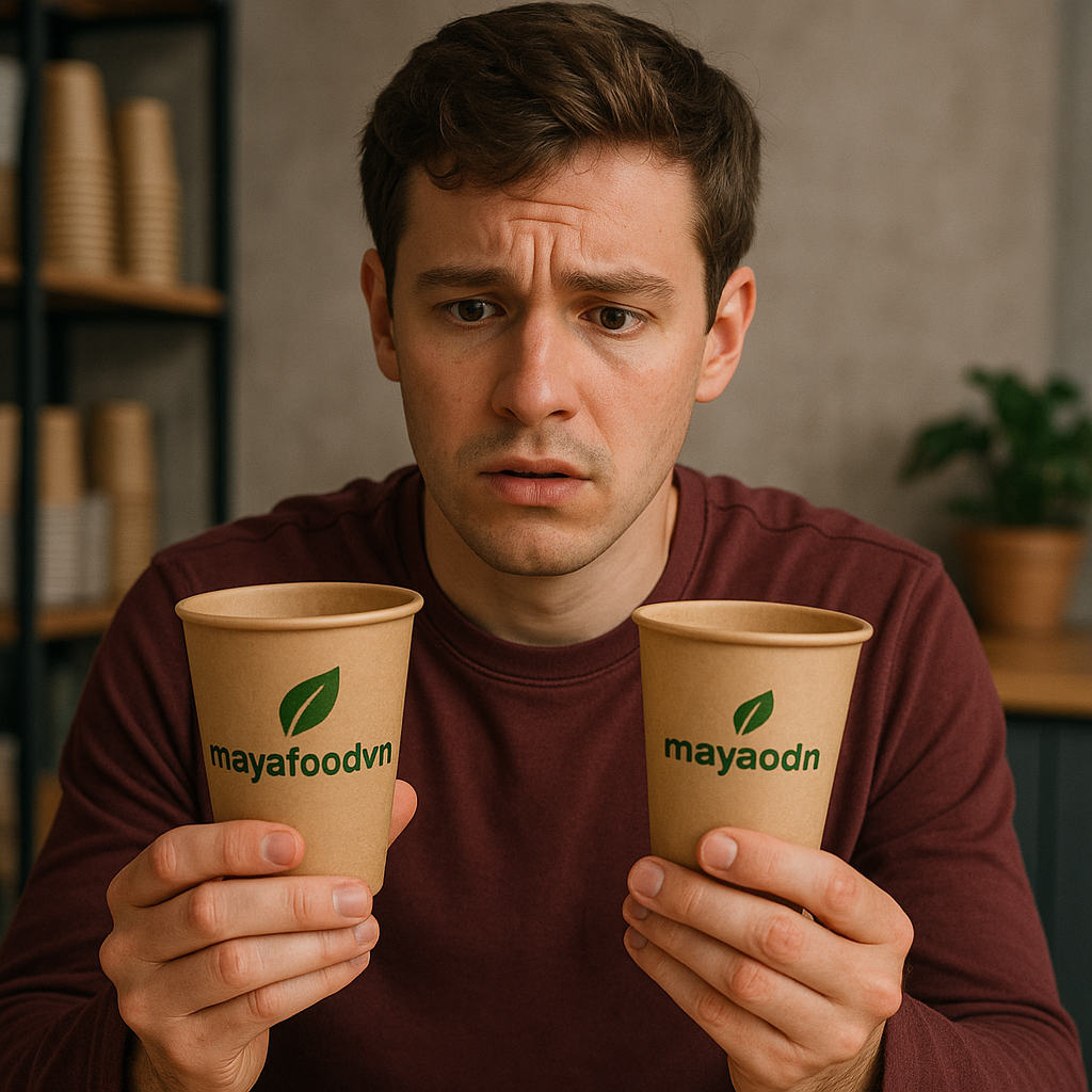 CỐC GIẤY MIỀN BẮC IN BỊ SAI LOGO – PHẢI LÀM SAO?