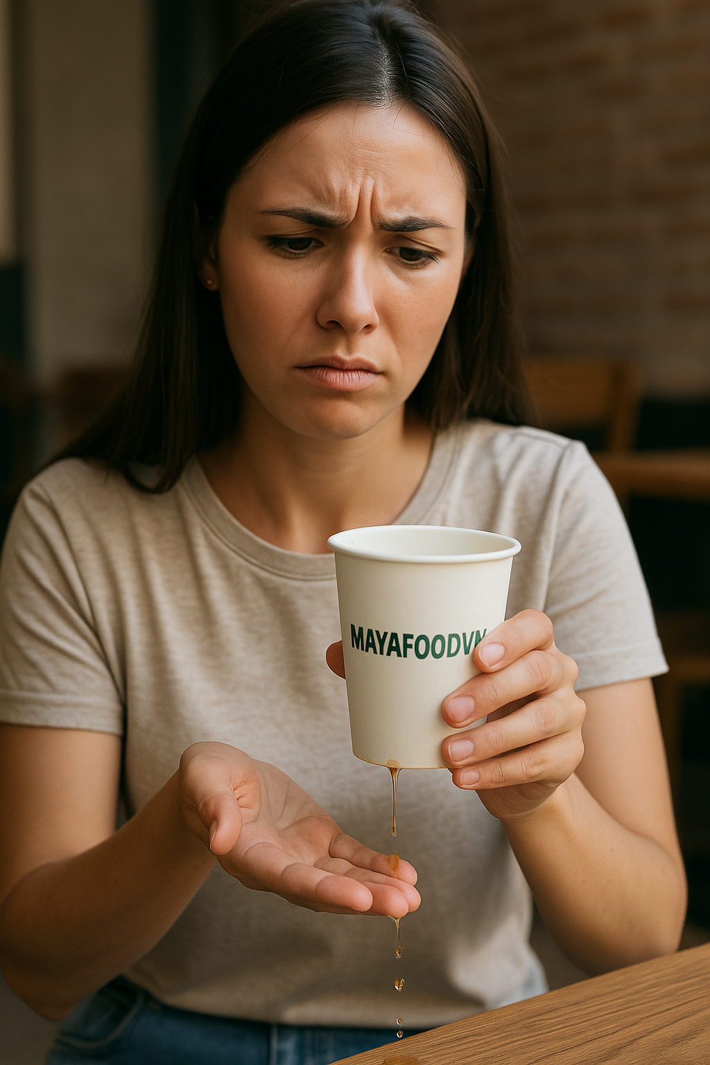 CỐC GIẤY TẠI HÀ NỘI BỊ RÒ RỈ NƯỚC – LỖI Ở ĐÂU?