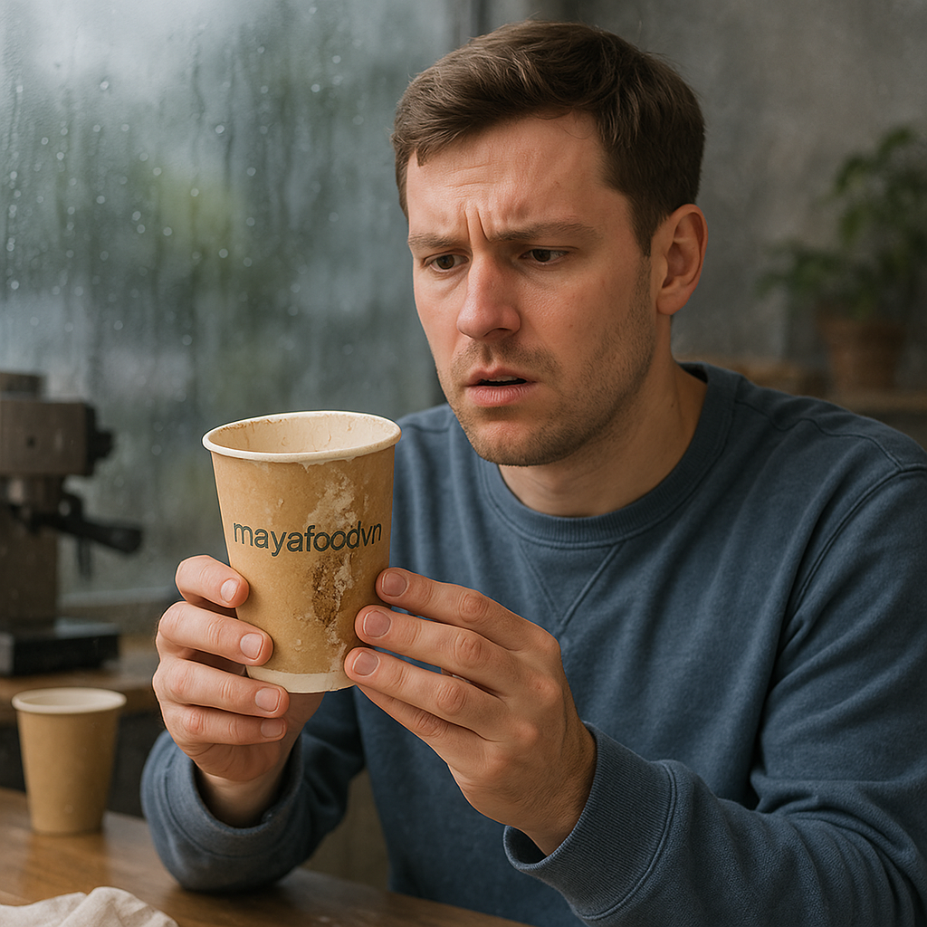 VÌ SAO CỐC GIẤY IN Ở MIỀN BẮC DỄ BONG TRÓC HƠN TRONG MÙA NỒM?