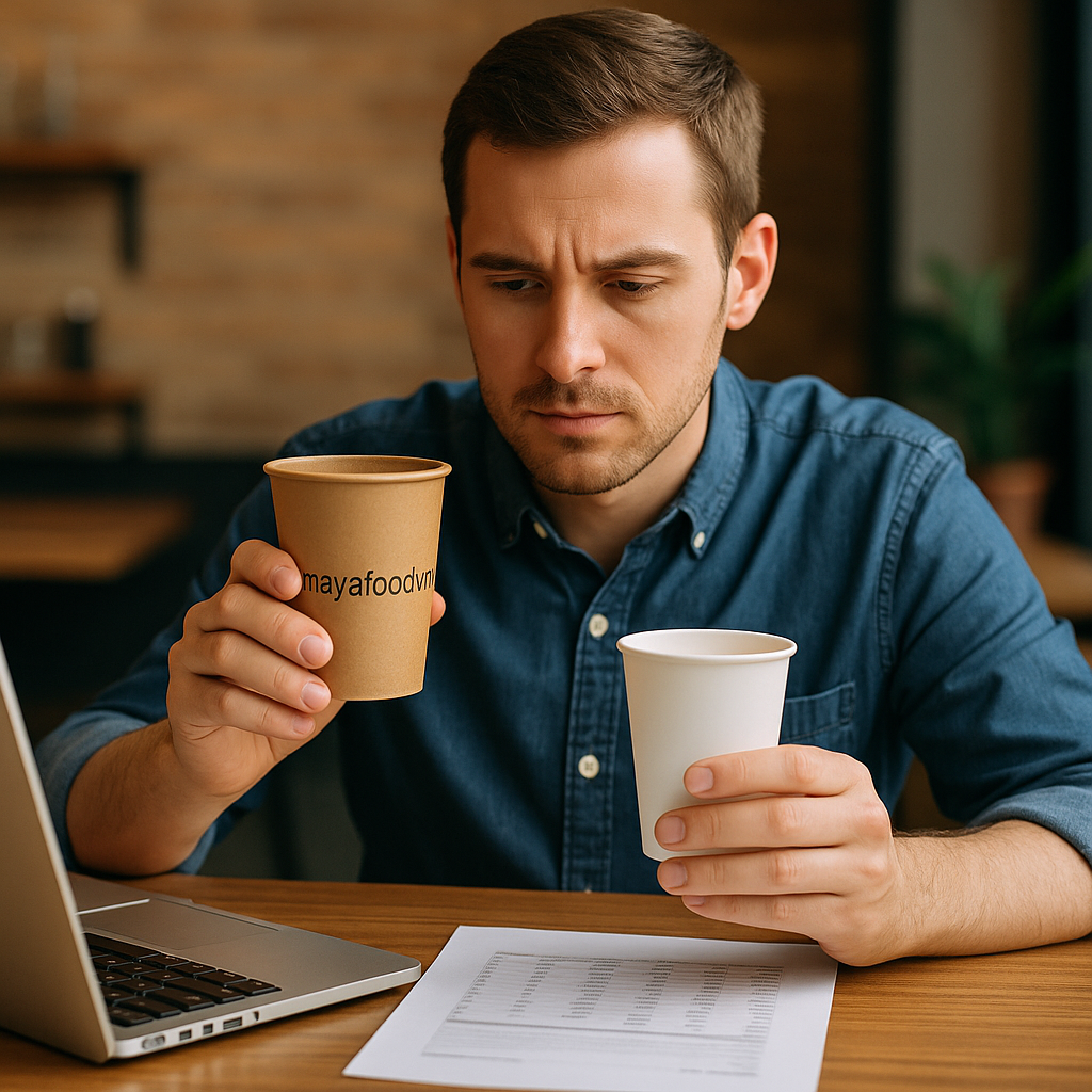 CỐC GIẤY IN LOGO CÓ TỐN KÉM NHIỀU KHÔNG?