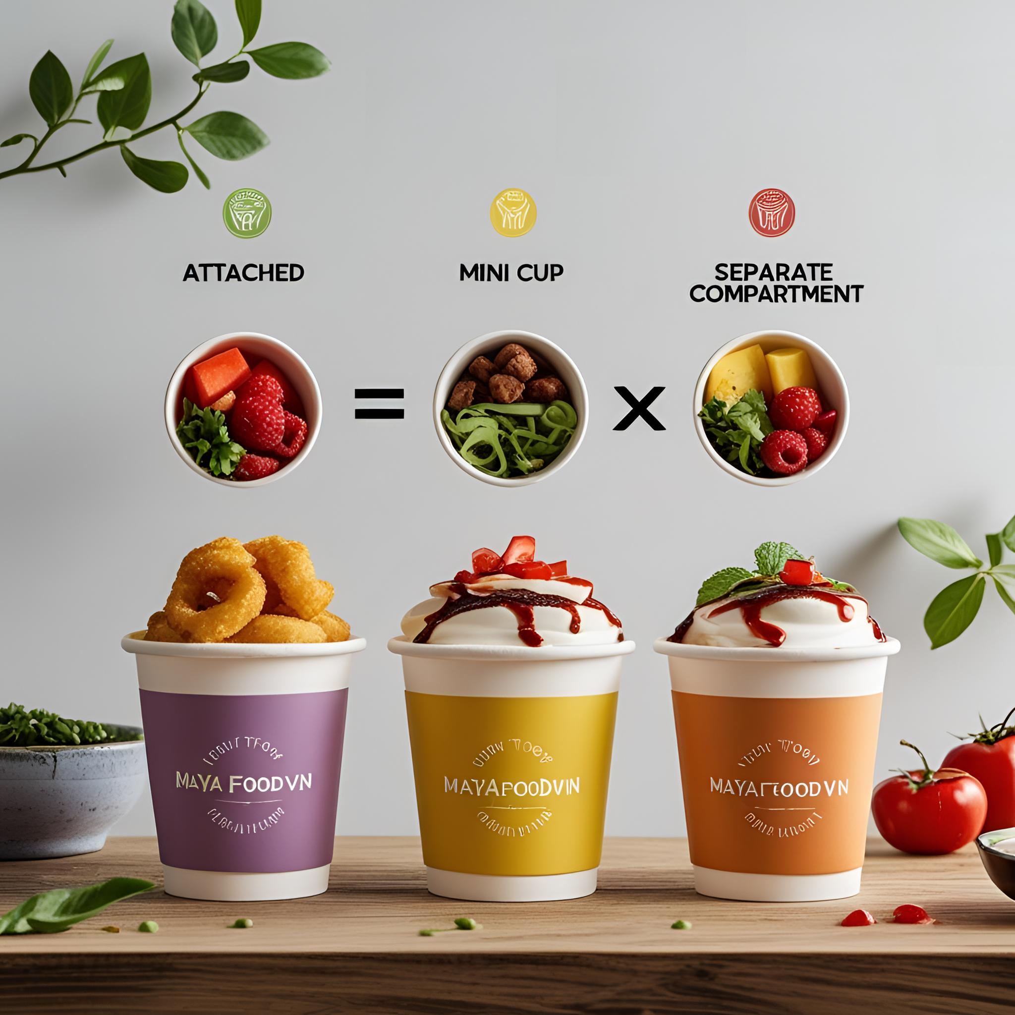 CỐC NHỰA CÓ KHOANG ĐỂ TOPPING RIÊNG – XU HƯỚNG MỚI?