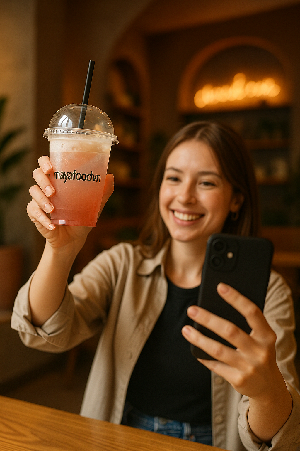 CỐC NHỰA VÀ XU HƯỚNG “CHECK-IN” CỦA GIỚI TRẺ