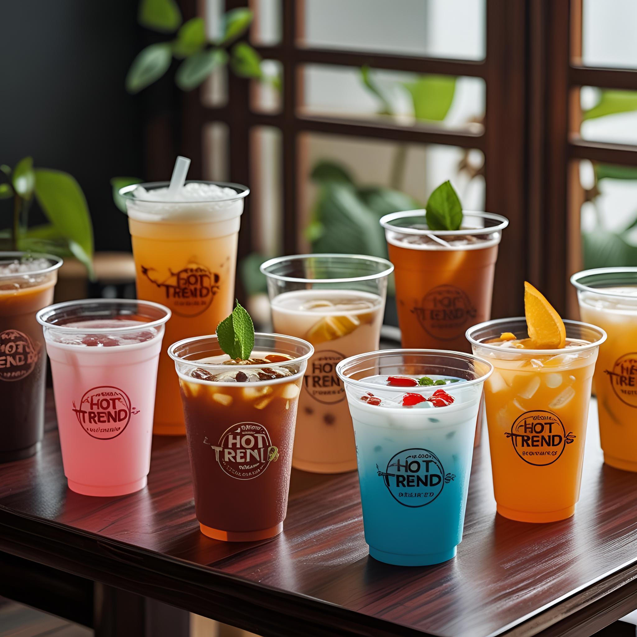 ĐỒ UỐNG HOT TREND Ở HÀ NỘI NÊN DÙNG CỐC NHỰA LOẠI NÀO?