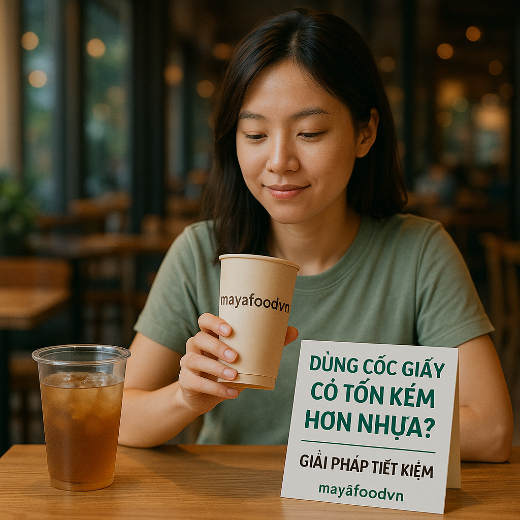 DÙNG CỐC GIẤY HÀ NỘI NHIỀU LIỆU CÓ TỐN KÉM HƠN NHỰA?