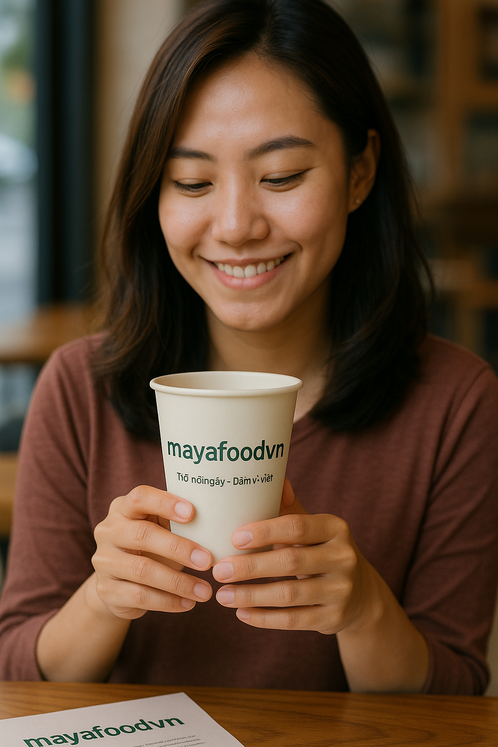 CÓ NÊN IN SLOGAN THƯƠNG HIỆU LÊN CỐC GIẤY?