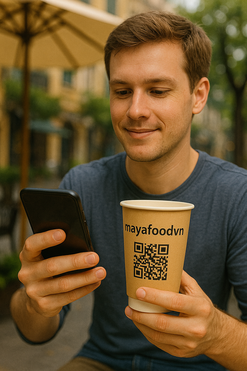 CÓ THỂ IN MÃ QR LÊN CỐC GIẤY KHÔNG?