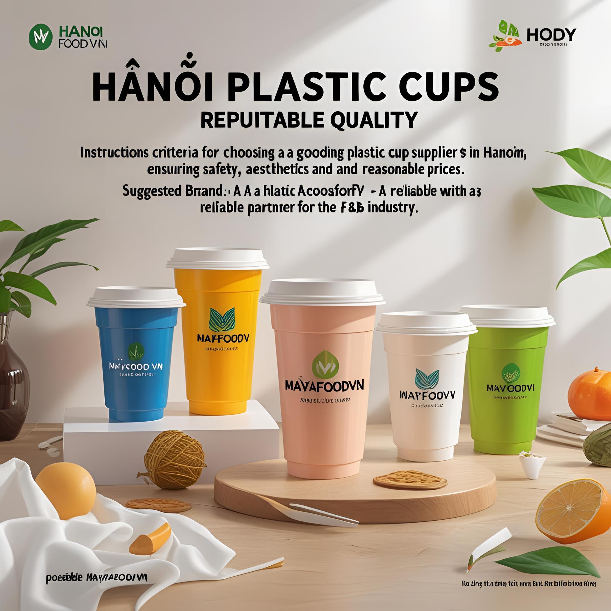 LÀM SAO CHỌN NHÀ CUNG CẤP CỐC NHỰA TỐT TẠI HÀ NỘI?