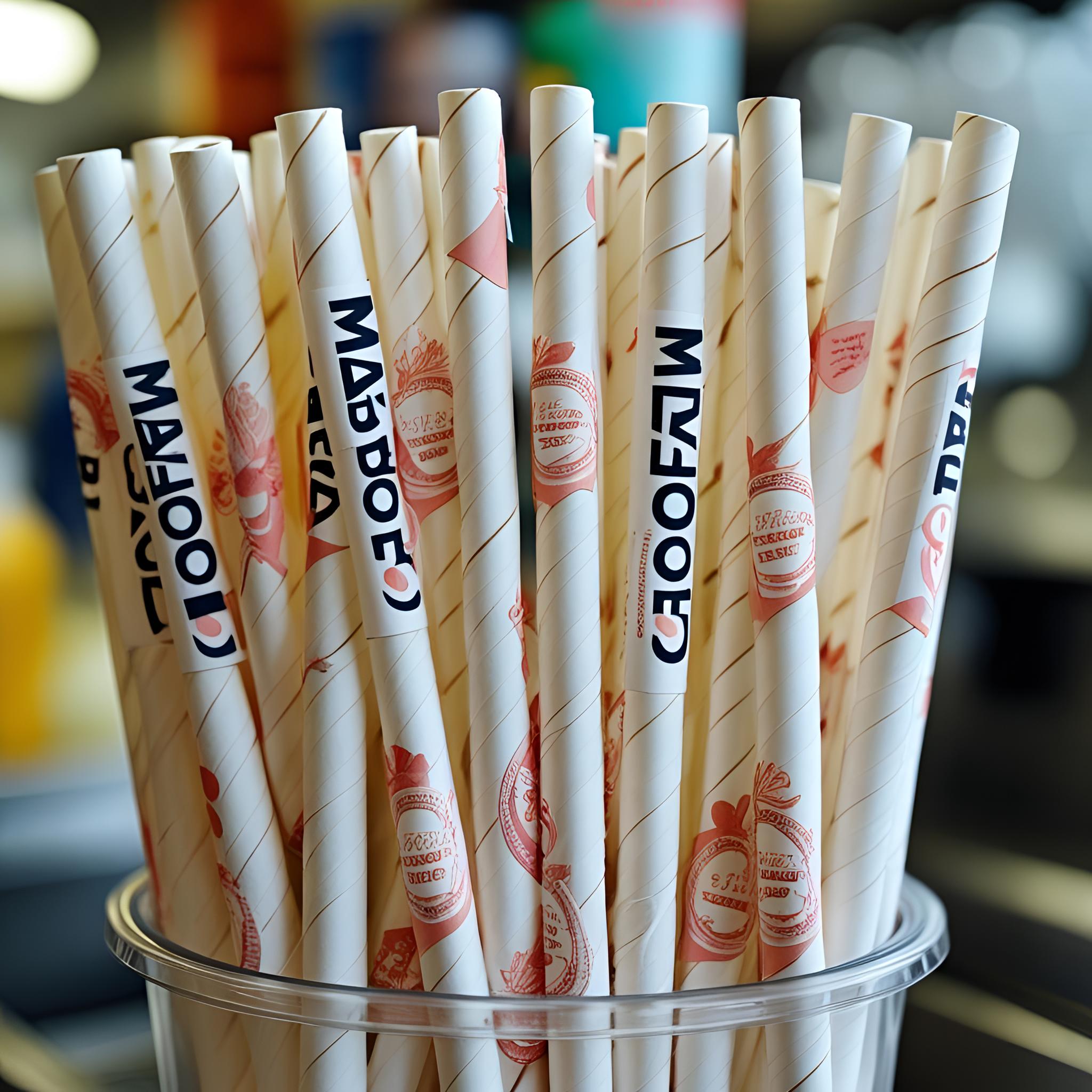 LỢI ÍCH CỦA ỐNG HÚT IN LOGO CHO THƯƠNG HIỆU