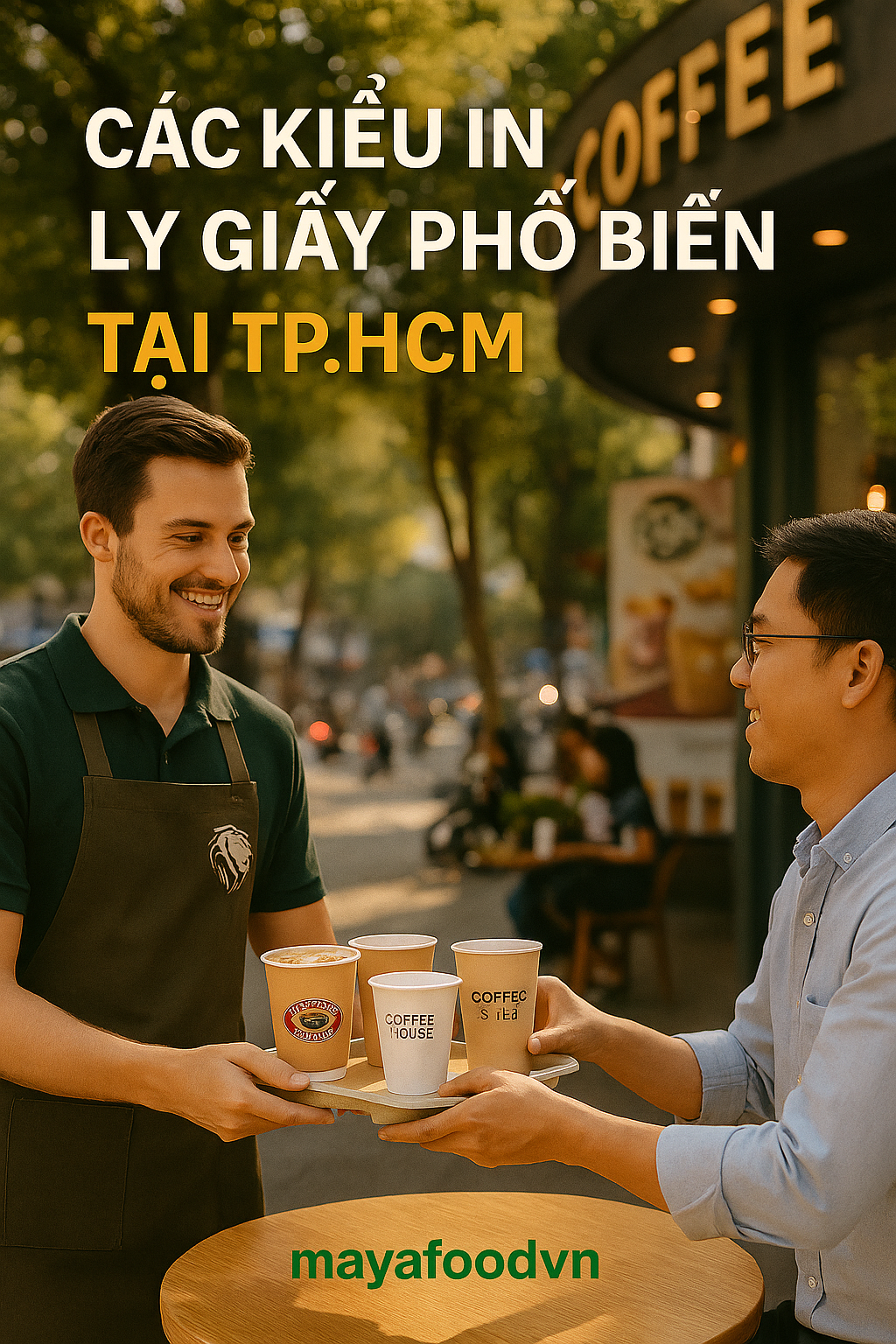 CÁC KIỂU IN LY GIẤY PHỔ BIẾN TẠI TP.HCM