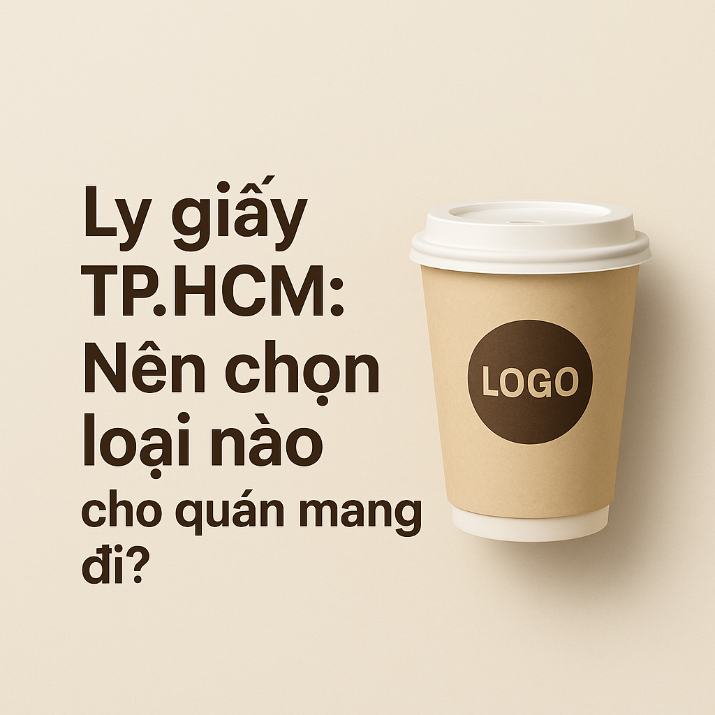 LY GIẤY TP.HCM: NÊN CHỌN  LOẠI NÀO CHO QUÁN MANG ĐI ?