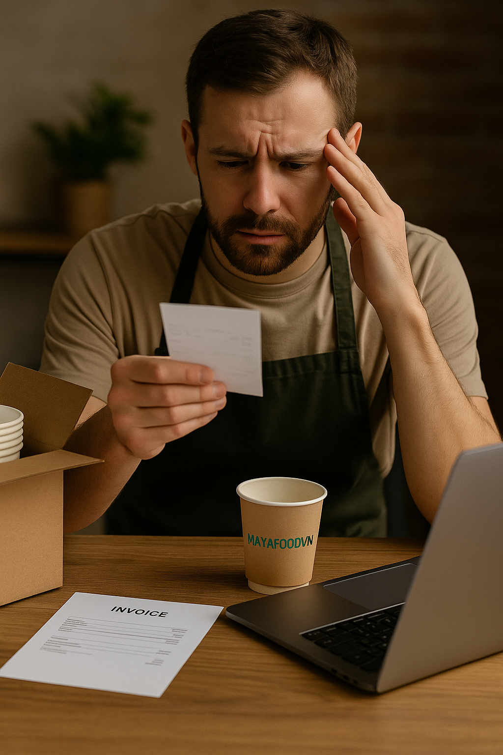 MUA CỐC GIẤY KHÔNG CÓ HÓA ĐƠN – RỦI RO LÀ GÌ?