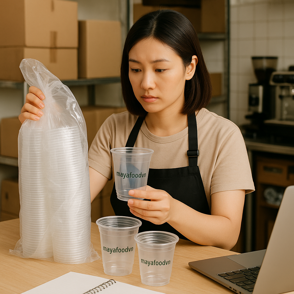 MUA CỐC NHỰA SỐ LƯỢNG LỚN – CẦN LƯU Ý GÌ?