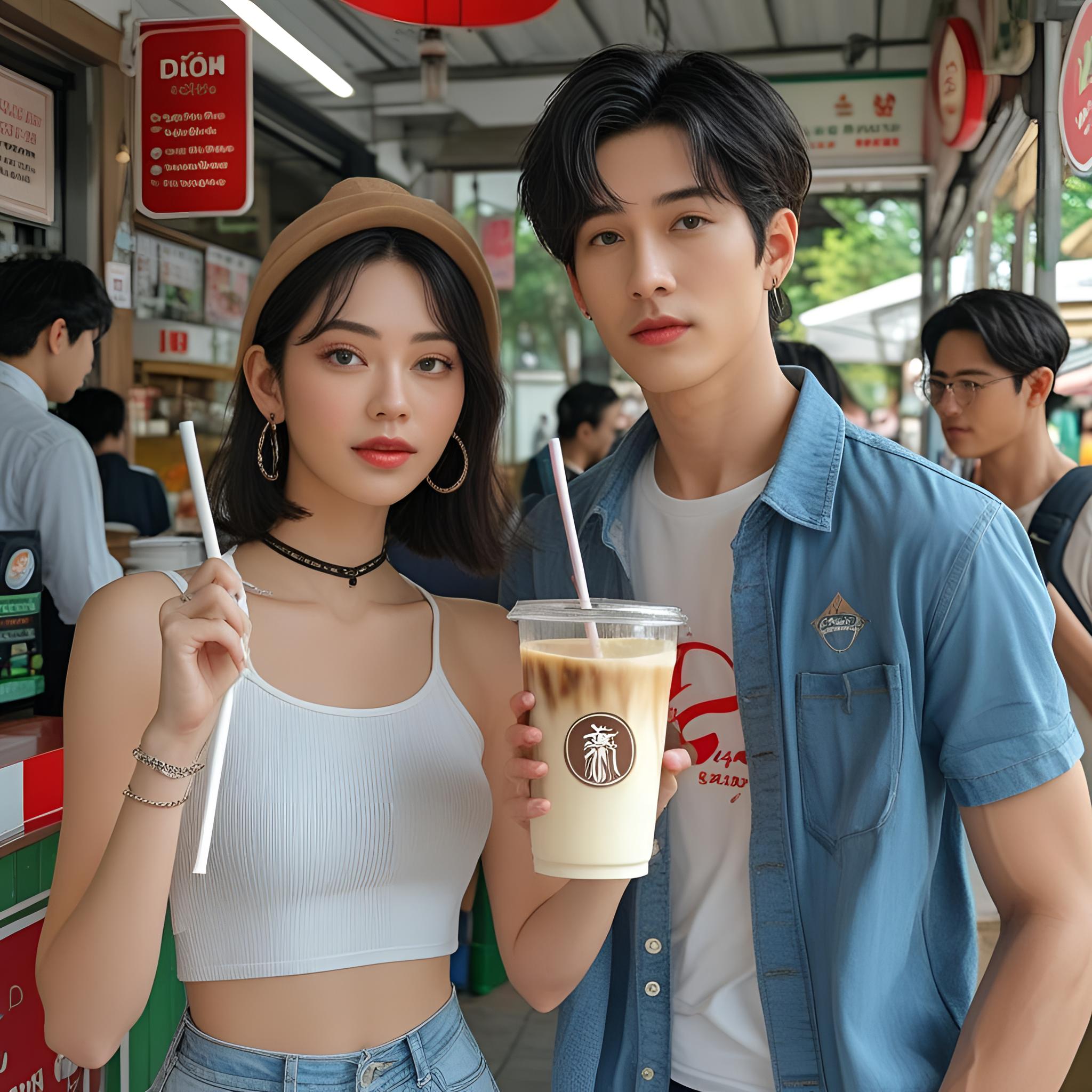 ỐNG HÚT MÀU ĐẸP HÚT KHÁCH CHECK-IN