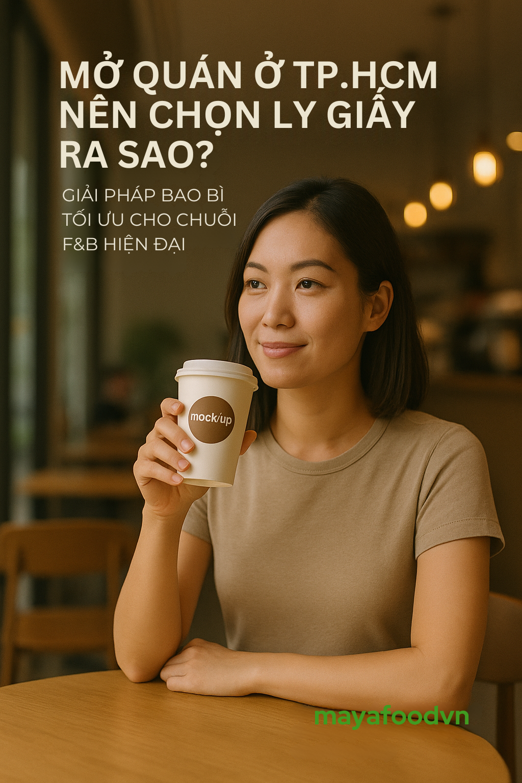 MỞ QUÁN Ở TP.HCM NÊN CHỌN LY GIẤY RA SAO? GIẢI PHÁP BAO BÌ TỐI ƯU CHO CHUỖI F&B HIỆN ĐẠI