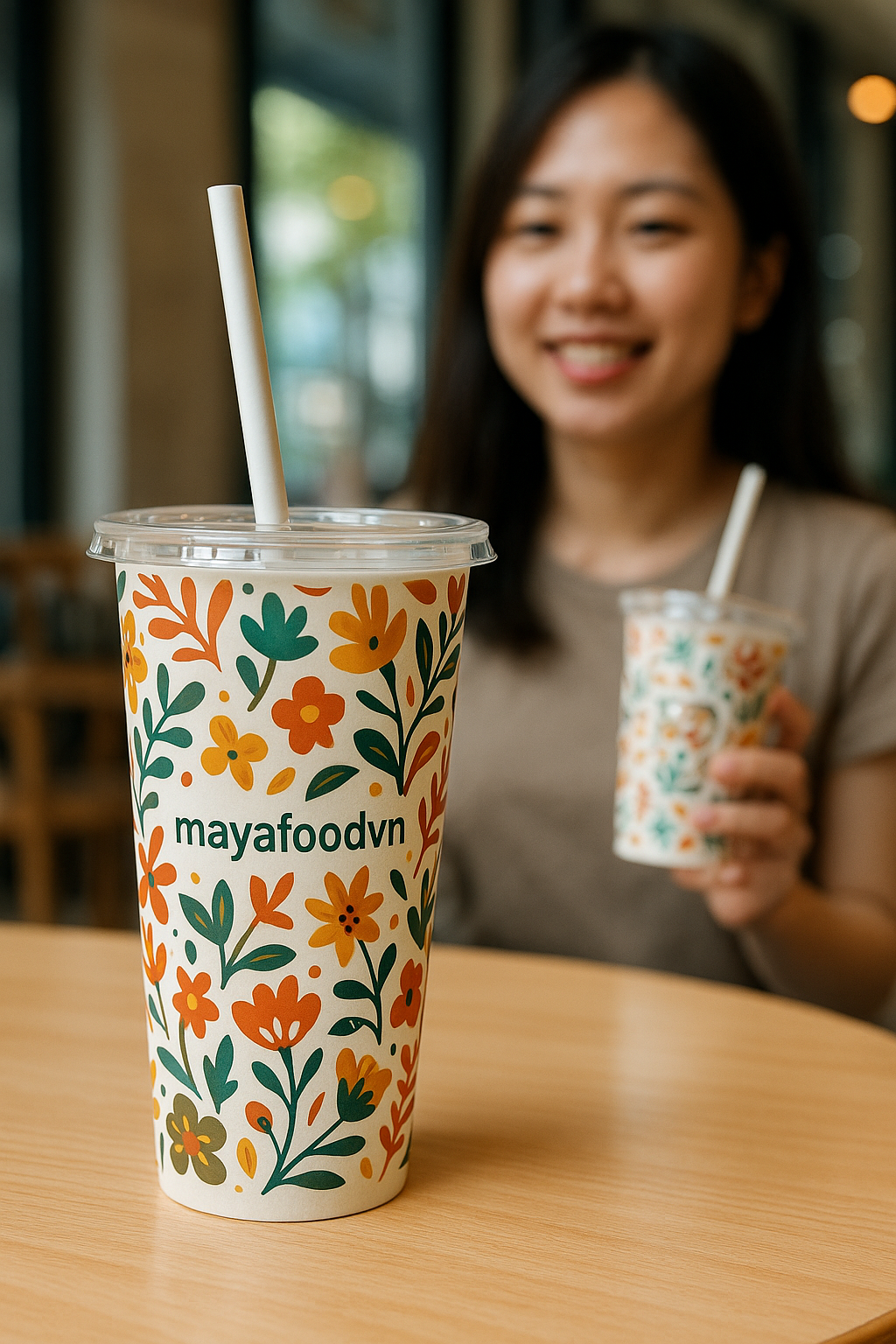 CỐC NHỰA IN HOA VĂN ĐỘC LẠ – XU HƯỚNG VÀ GIẢI PHÁP MỚI