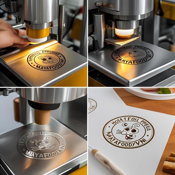 in logo ánh kim cốc giấy thương hiệu cao cấp