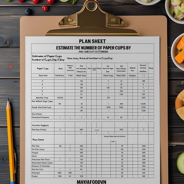 đặt lượng cốc giấy cho quán mới cần linh hoạt theo mô hình hoạt động