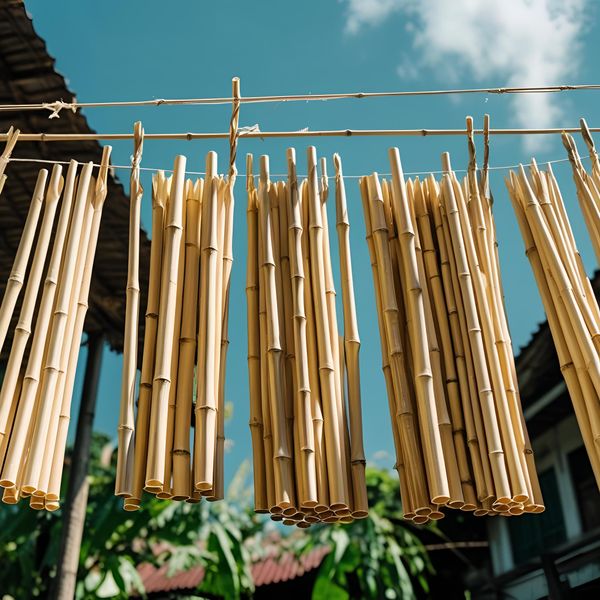 “Cách phơi ống hút tre đúng cách – hạn chế mốc trong điều kiện ẩm ở Hà Nội”