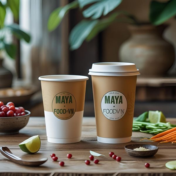 Các loại cốc giấy Hà Nội chống thấm PE và PLA