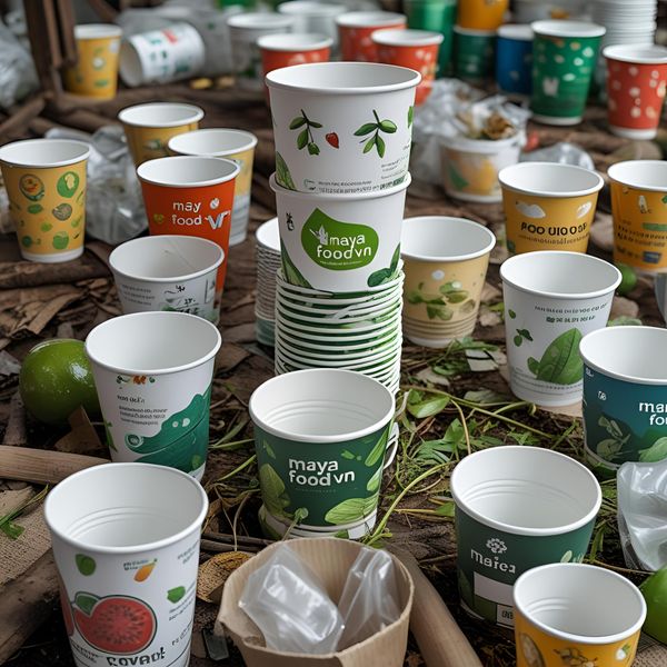 Thu gom riêng cốc giấy Hà Nội để tái chế đúng cách