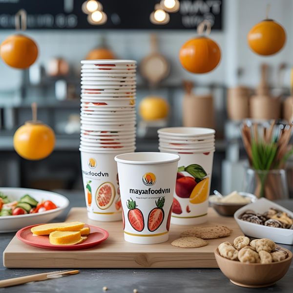 trải nghiệm dùng cốc giấy in trước 1 tháng tại Hà Nội