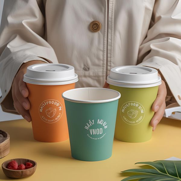 logo nhỏ trên cốc giấy khiến thương hiệu khó nhận diện