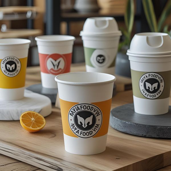 Cốc giấy Hà Nội in logo giúp tăng nhận diện thương hiệu quán