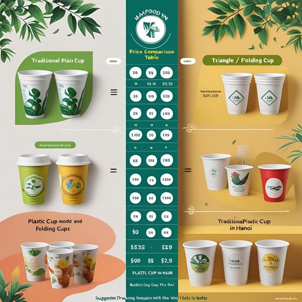 giá cốc nhựa Hà Nội 2025 và các loại cốc phổ biến