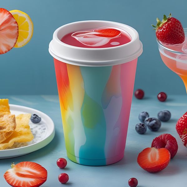 chiến dịch marketing với cốc nhựa đổi màu tại quán trà sữa Hà Nội