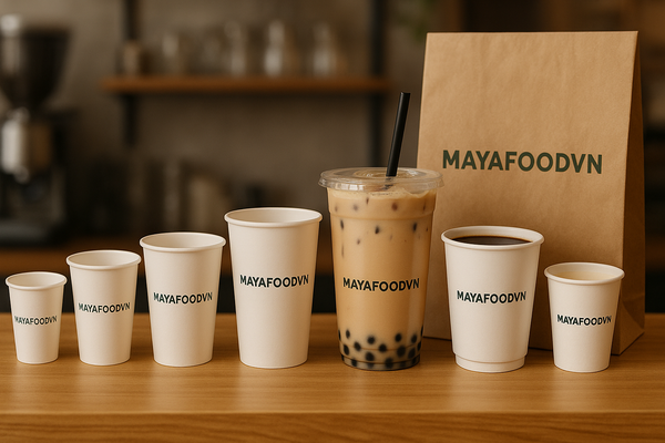 cốc giấy chất lượng cao tại Hà Nội từ thương hiệu MAYAFOODVN