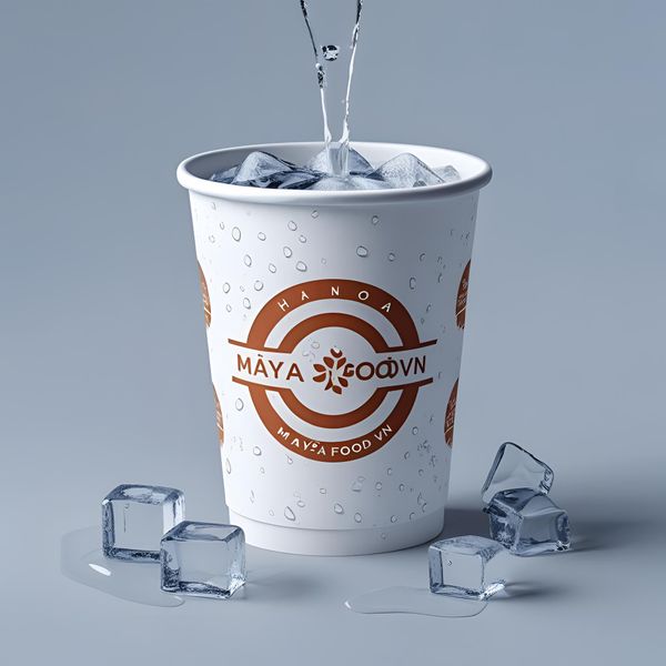 cốc giấy chống nước với lớp phủ PE chống thấm tại Hà Nội