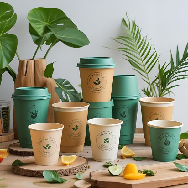 Cốc giấy Mayafoodvn thiết kế đa dạng phục vụ cà phê sáng tại Hà Nội